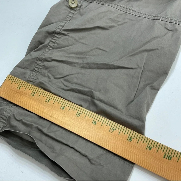 Banana Republic hiking pants Womens Size 8 green roll tab 1584 - Picture 7 of 10